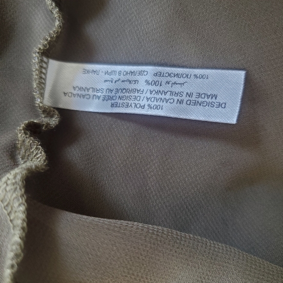 Olive Sheer Cover Up - Picture 5 of 5